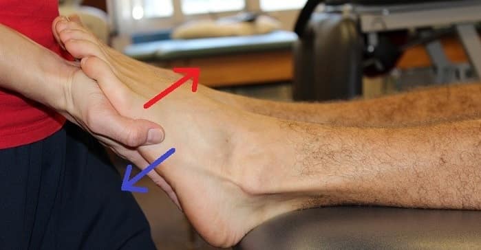 تمرین پلانتار فلکسیون یا دورسی فلکسیون برای درمان پیچ خوردگی مچ پا 